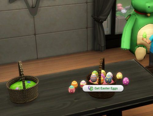 Functional Easter Basket with Edible Easter Eggs