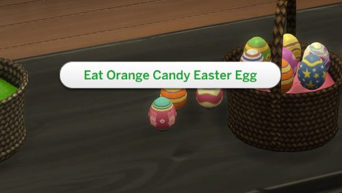 Functional Easter Basket with Edible Easter Eggs