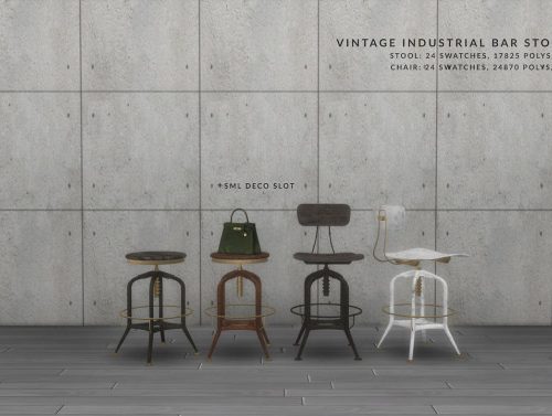 VINTAGE BAR DINING SET