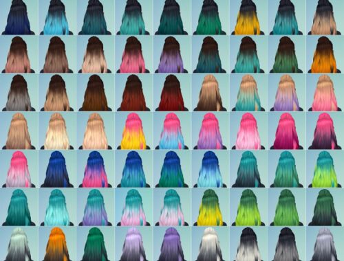 WMA Leela v4 Hair Ombre Recolour