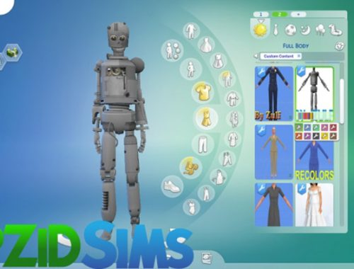 Simbot Costume Conversion