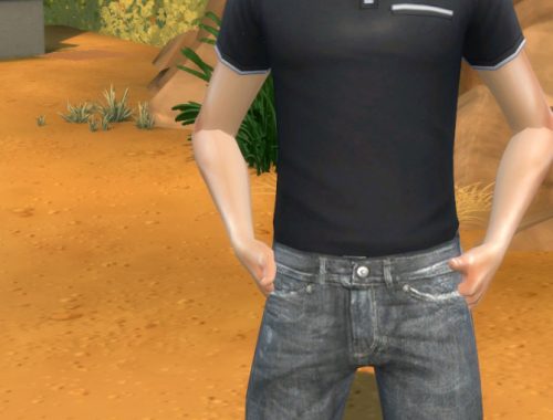 Simple & Casual Designer Jeans for Male