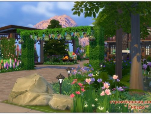 Summer day restaurant