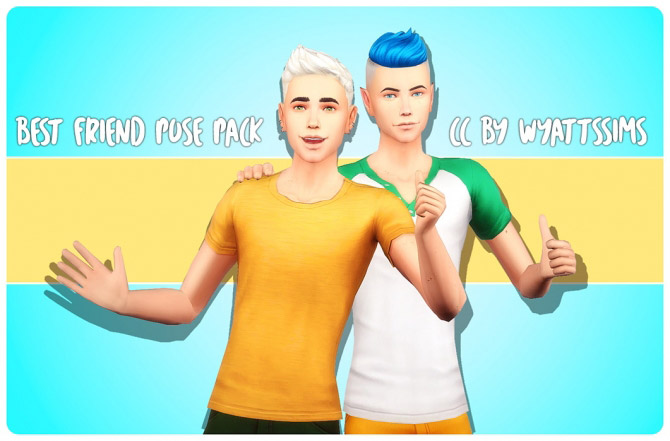 Afternoon of friends (Pose pack) - The Sims 4 Catalog