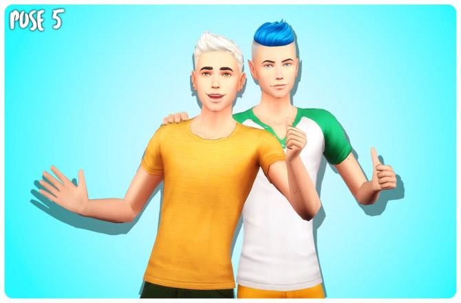 The Sims Resource - Friendship II - Pose Pack