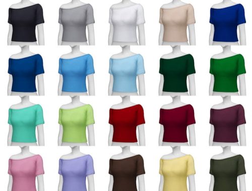 Basic T-shirt F V3 (20 colors)