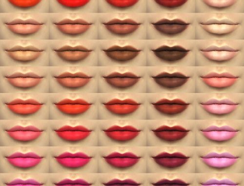 True Pigments Lip Colors