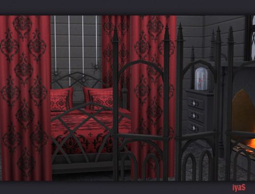 Dark Nights bedroom