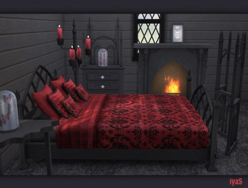 Dark Nights bedroom