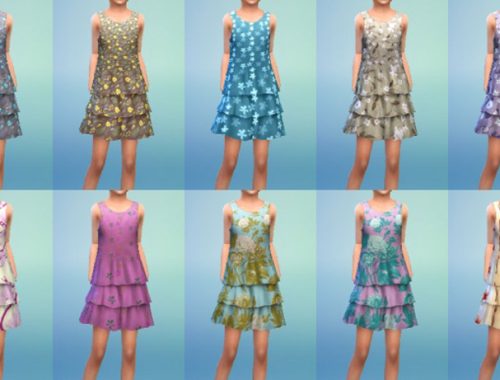 Flounce Dress