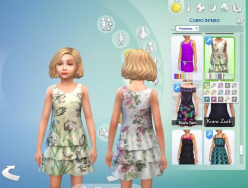 Flounce Dress