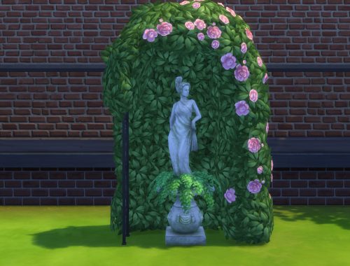 Elegance pose sculpture