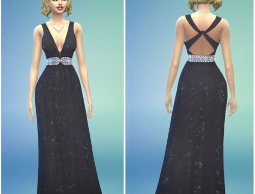 Hot Pink Formal Evening Gown