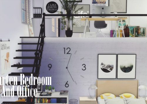 Maarten Bedroom and Office