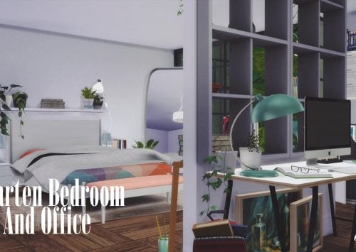 Maarten Bedroom and Office