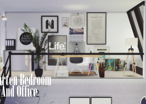 Maarten Bedroom and Office