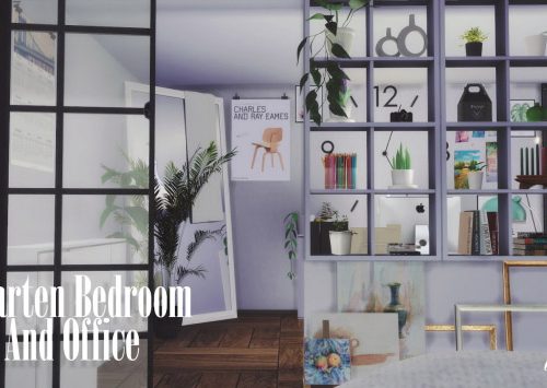 Maarten Bedroom and Office