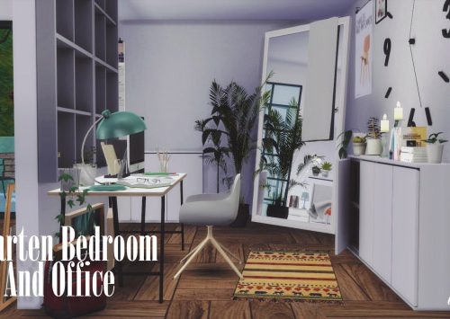 Maarten Bedroom and Office
