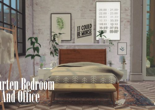 Maarten Bedroom and Office