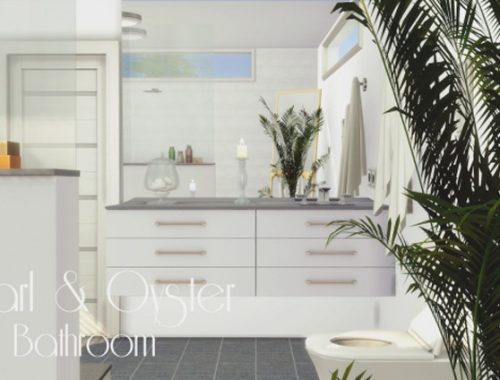 Peral and Oyster Bathroom