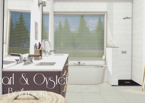 Peral and Oyster Bathroom