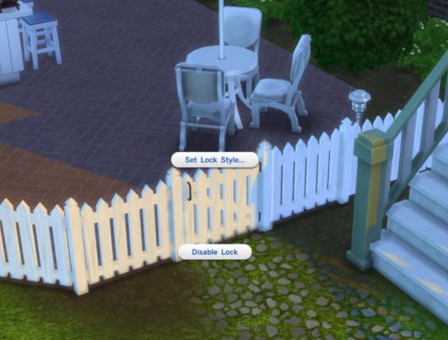 Door Locks for TS4 - Version 3c