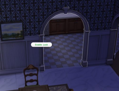 Door Locks for TS4 - Version 3c