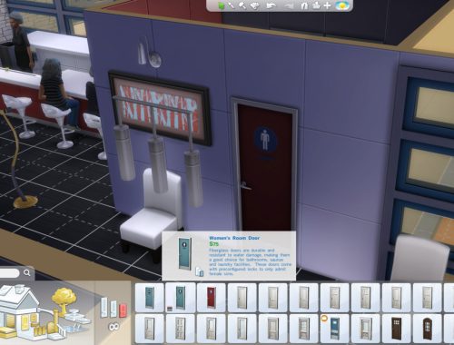 Door Locks for TS4 - Version 3c