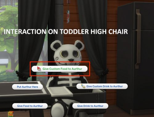 Custom Food Interactions (Update Oct 31, 2017) - Compatible with 1.35.10.1010