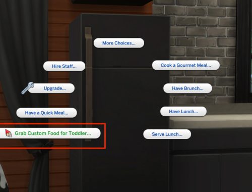 Custom Food Interactions (Update Oct 31, 2017) - Compatible with 1.35.10.1010