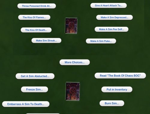 TS4 Chaos Mod