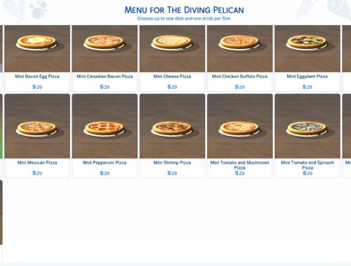 15 mini pizzas for restaurants (and home) Custom food. Update 7-2-2017-Toddlers-vampires patch update