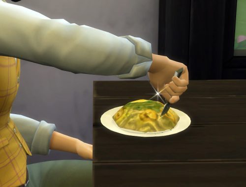 Olive and Lemon Spaghetti Custom Food