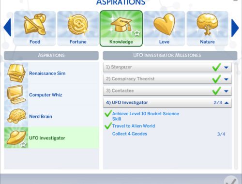 UFO Investigator Aspiration