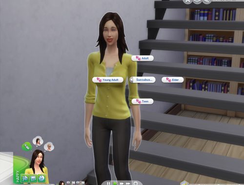 Sims 4 Occult Life State: Succubus