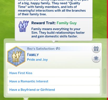Family Aspiration (TS2-TS4)