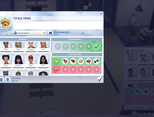 More Club Members [& Gender Requirements!]