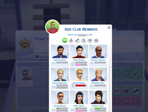 More Club Members [& Gender Requirements!]