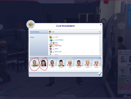 More Club Members [& Gender Requirements!]