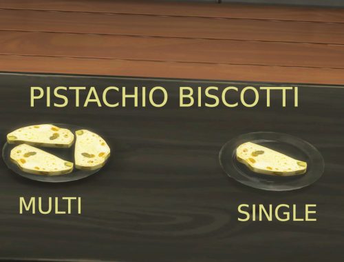 Pistachio Desserts - Biscotti and Cupcake (Update - 23rd July 2017)