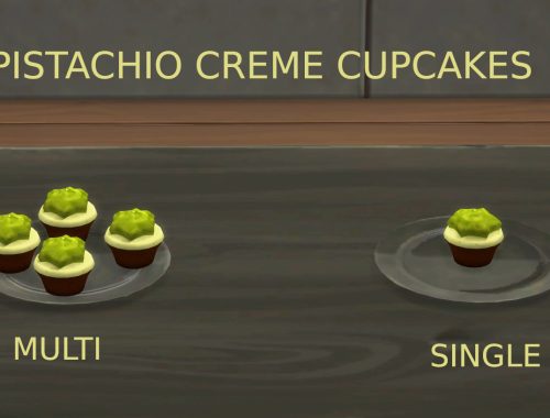 Pistachio Desserts - Biscotti and Cupcake (Update - 23rd July 2017)
