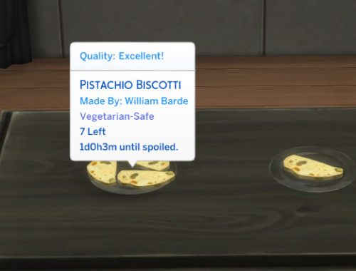 Pistachio Desserts - Biscotti and Cupcake (Update - 23rd July 2017)