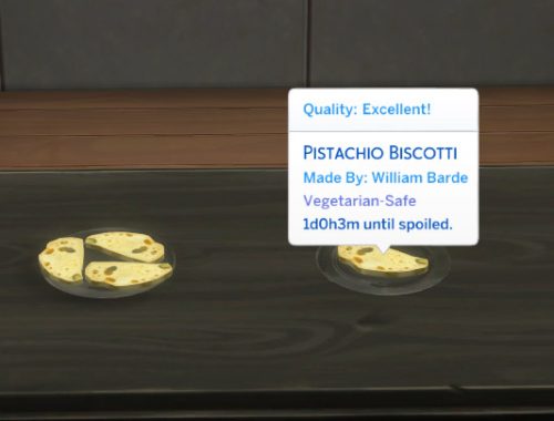 Pistachio Desserts - Biscotti and Cupcake (Update - 23rd July 2017)