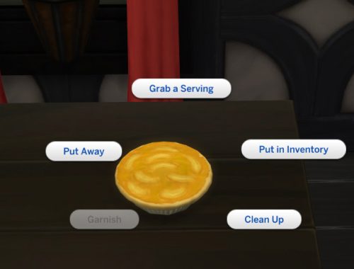 Peach Pie Custom Food