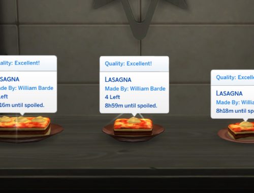 Lasagna Custom food