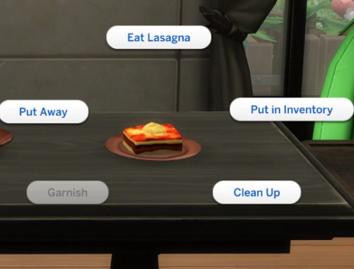 Lasagna Custom food