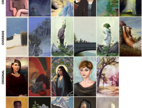 DReplacement Easel Paintings