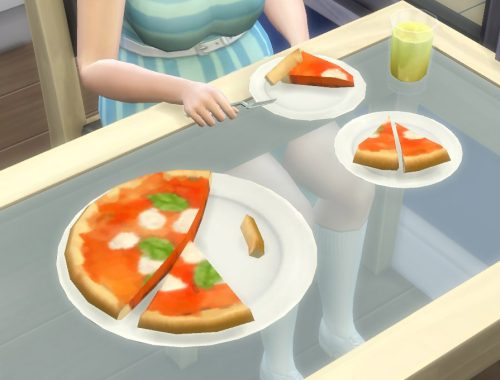 Home-made Pizza Margherita