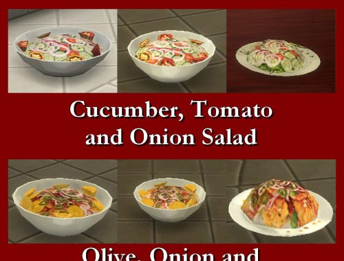 Custom Food Salads-With Ingredients 1
