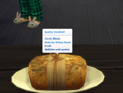 Olive Bread Custom Food